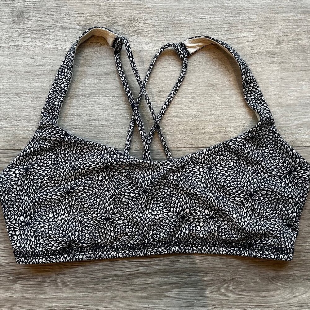 Lululemon Athletica Floral Sports Bra